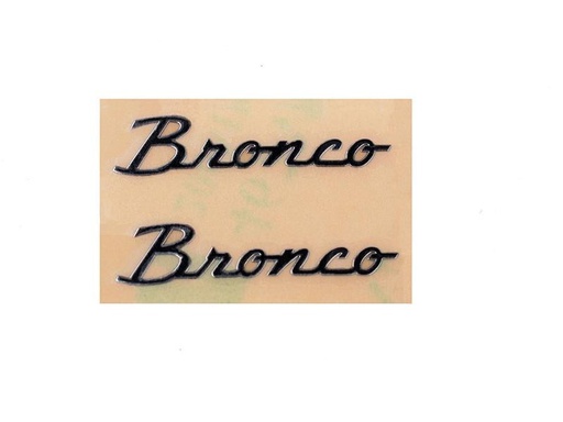 [90254911 1446517] RC4WD Emblem Body Decals TRX-4 21 Bronco, Schwarz