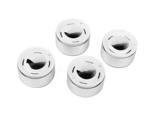[90254940 1446519] RC4WD Felgen 1.9 Aluminiumkappenräder, Weiss, 4 Stück
