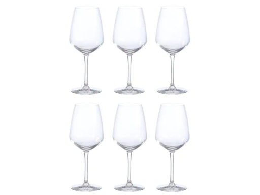 [90044429 988984] Arcoroc Rotweinglas Juliette 400 ml, 6 Stück, Transparent