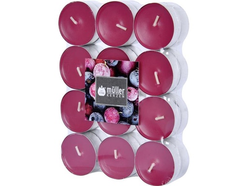 [90255331 1429284] müller Kerzen Duftkerze Wild Berries 24 Stück