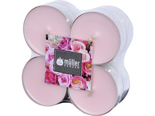 [90255617 1429270] müller Kerzen Duftkerze English Rose 8 Stück
