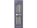 müller Kerzen Etoilekerze 24.5 x 2.2 cm, Grau, 4 Stück