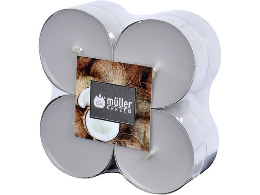 [90255829 1429267] müller Kerzen Duftkerze Coconut Island 8 Stück