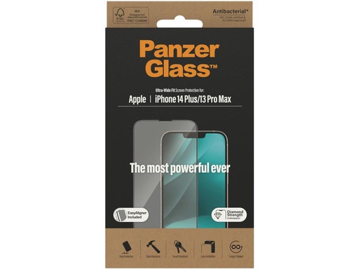 [90256109 1428718] Panzerglass Displayschutz Ultra Wide Fit iPhone 13 Pro Max/14 Plus