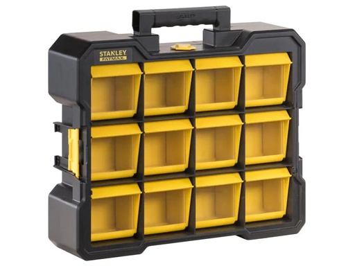 [90044648 884558] Stanley Fatmax Organizer Flip Bin Fatmax Pro 12 Fächer, leer