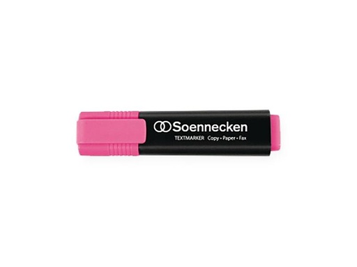 [90256805 1398740] Soennecken Textmarker Rosa