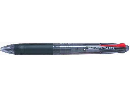 [90257024 1402808] Pilot Mehrfarbenkugelschreiber BegreeN Feed GP4, 0.25 mm, Schwarz