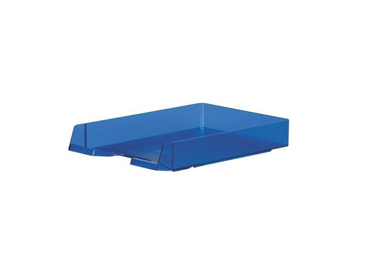 [90257055 1399160] Biella Ablagekorb Parat Plast, A4, Blau/Transparent