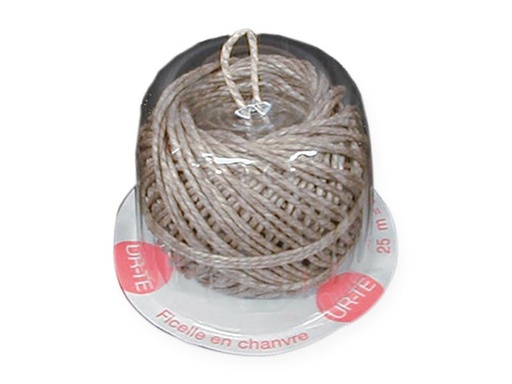 [90257103 1400651] Baechi Cord Schnur 25 m, Natur