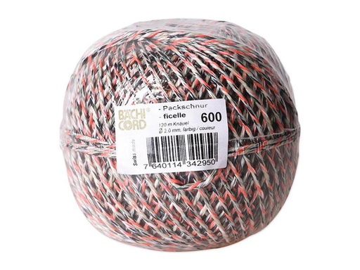 [90257196 1400656] Baechi Cord Schnur Ø 2 mm, 120 m
