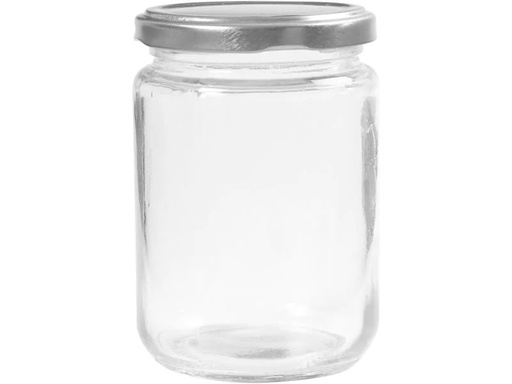 [90044818 657578] Creativ Company Glas mit Deckel 370 ml 6 Stück