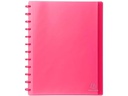 Exacompta Sichtbuch A4 Rot/Transparent