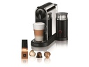 De'Longhi Kaffeemaschine Nespresso CitiZ Platinum&Milk EN330.M Silber