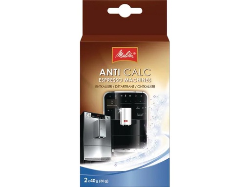 [90004469 214438] Melitta Entkalkungsmittel Anti Calc Kaffeemaschine 2 Stück