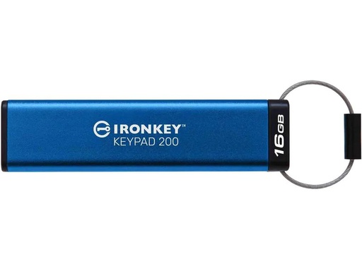 [90257790 1453211] Kingston USB-Stick IronKey Keypad 200 16 GB
