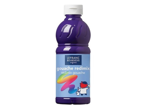 [90257791 1407804] LEFRANC Temperafarben Redimix 500 ml, Violett