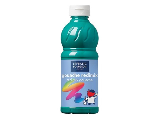 [90257807 1407781] LEFRANC Temperafarben Redimix 500 ml, Smaragdgrün