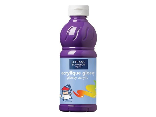[90257858 1407793] LEFRANC Acrylfarbe Glossy 500 ml, Violett