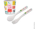 Koziol Kindergeschirrset Easy Peppa Pig 3-teilig