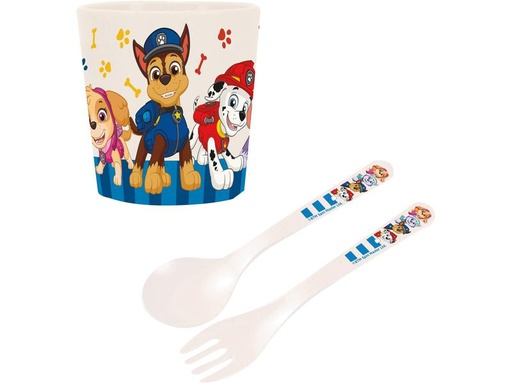 [90257881 1445232] Koziol Kindergeschirrset Easy Paw Patrol 3-teilig