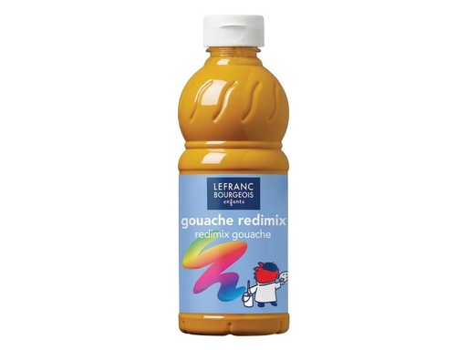 [90257907 1407784] LEFRANC Temperafarben Redimix 500 ml, Ocker