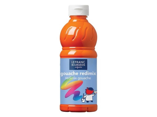 [90257911 1407815] LEFRANC Temperafarben Redimix 500 ml, Orange