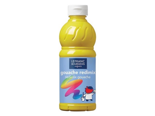 [90257932 1407774] LEFRANC Temperafarben Redimix 500 ml, Gelb