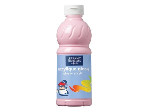 [90257934 1407800] LEFRANC Acrylfarbe Glossy 500 ml, Rosa
