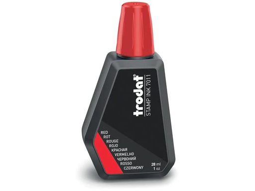 [90258084 1408248] Trodat Stempelfarbe 7011 28 ml, Rot