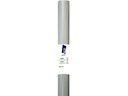 Büromaterial Geschenkpapier Kraft Silber/Weiss, 70 cm x 4 m