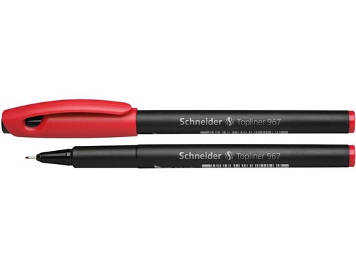 [90258462 1399811] Schneider Topliner 967 0.4 mm, Rot