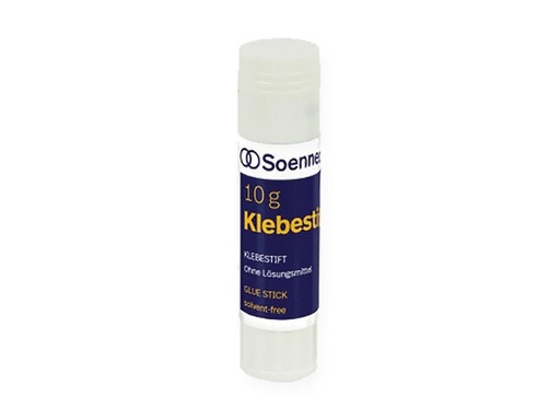 [90258494 1398633] Soennecken Klebestift 10g, 1 Stück, Transparent