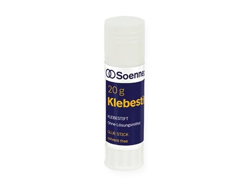 [90258557 1398634] Soennecken Klebestift 20g, 1 Stück, Transparent