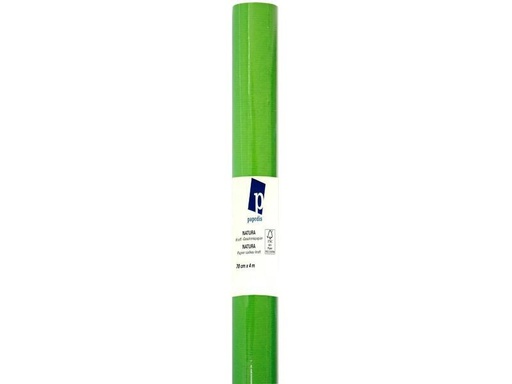 [90258587 1413442] Büromaterial Geschenkpapier Kraft Hellgrün/Weiss, 70 cm x 4 m