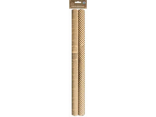 [90045014 964388] URSUS Geschenkpapier News Braun/Schwarz, 50 x 70 cm