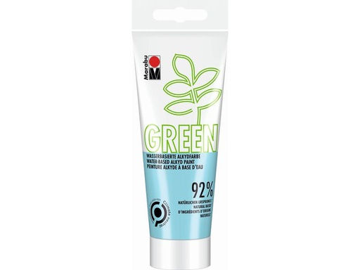 [90258976 1424822] Marabu Bastelfarbe Alkydfarbe Green Pastellblau, 100 ml