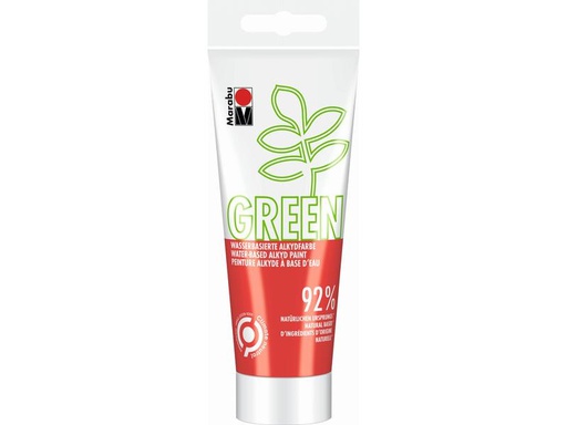[90258987 1424816] Marabu Bastelfarbe Alkydfarbe Green Hellrot, 100 ml