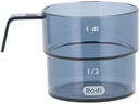 Rosti Messbecher Mensura 1 dl, Blau