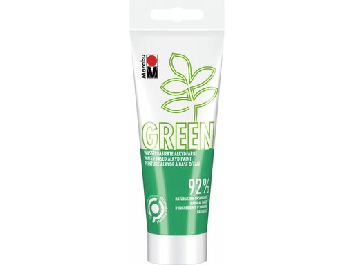 [90259058 1424825] Marabu Bastelfarbe Alkydfarbe Green Hellgrün, 100 ml