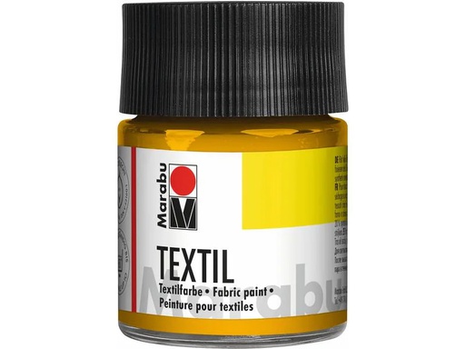 [90259095 1424389] Marabu Textilfarbe 50 ml, Mittelgelb