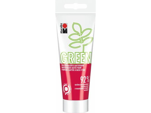 [90259109 1424817] Marabu Bastelfarbe Alkydfarbe Green Kirschrot, 100 ml