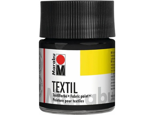 [90259117 1424394] Marabu Textilfarbe 50 ml, Schwarz