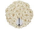 Chilewich Tischset Daisy Ø 38 cm, Gold
