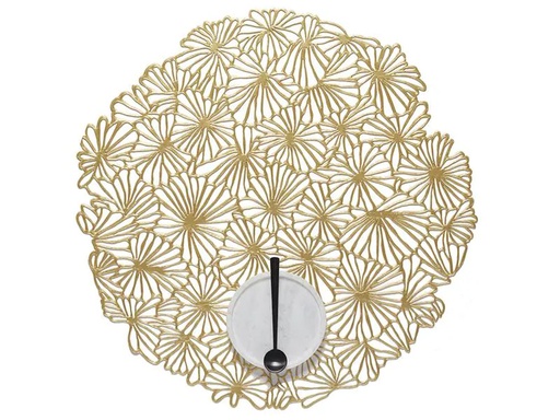 [90259263 1446904] Chilewich Tischset Daisy Ø 38 cm, Gold