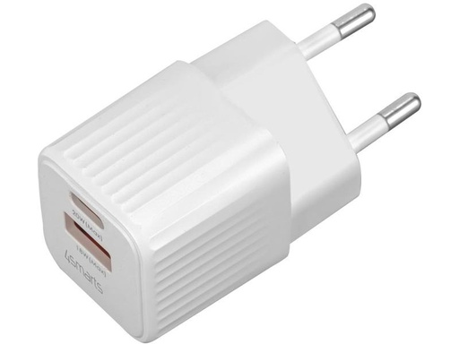 [90259275 1451798] 4smarts USB-Wandladegerät VoltPlug Duos Mini PD 20 W + Kabel