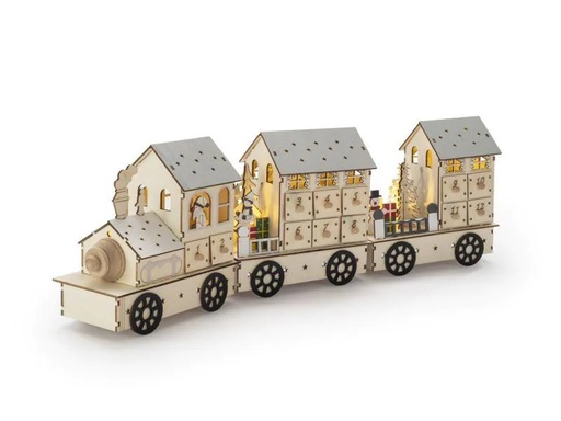 [90259441 1363574] STT Adventskalender-Zahlen XMAS Train