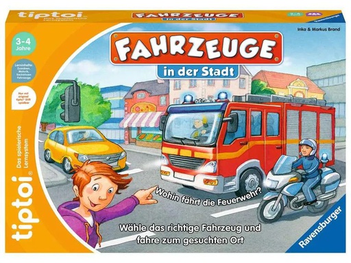 [90259457 1433332] tiptoi Spiel Fahrzeuge in der Stadt