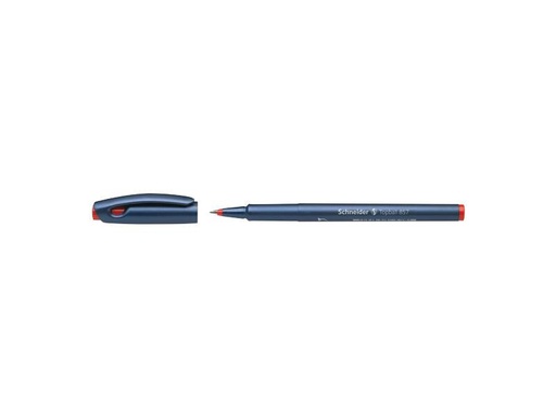 [90259619 1399806] Schneider Rollerball Topball 857 0.6 mm, Rot