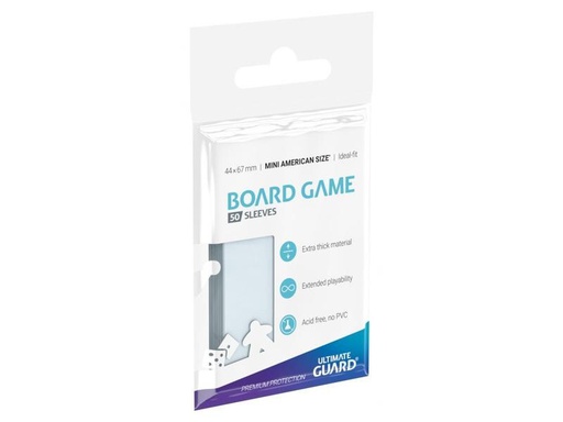 [90259659 1320020] Ultimate Guard Kartenhülle Mini American Board Game Sleeves 50