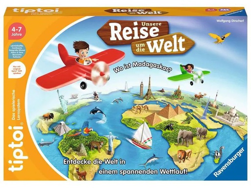 [90259669 1433323] tiptoi Spiel Unsere Reise um die Welt